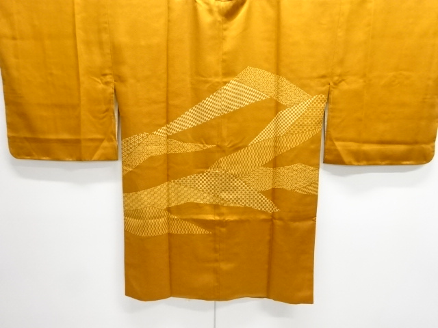 JAPANESE KIMONO / MICHIYUKI COAT / GEOMETRIC PATTERN